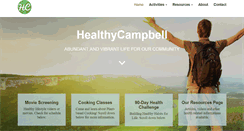 Desktop Screenshot of healthycampbell.org